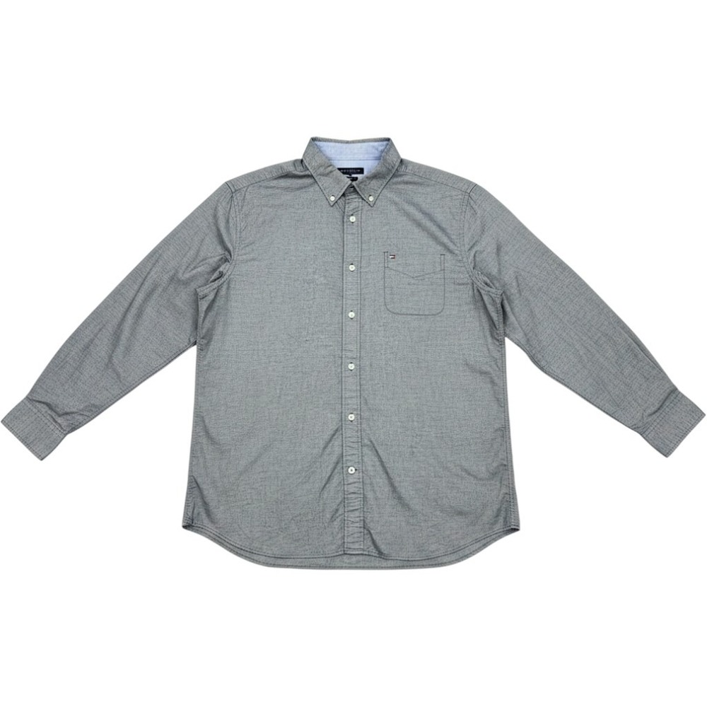 Tommy Hilfiger Light Blue Button-Down Oxford Shirt